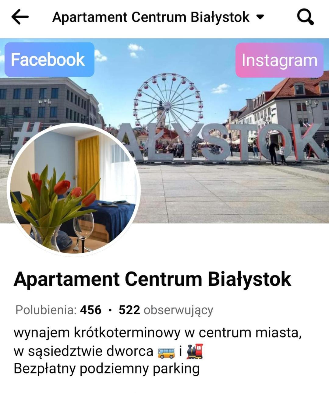 Apartament Centrum Bialystok Ngoại thất bức ảnh